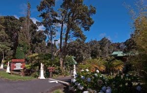 Chalet Kilauea Hotel Entrance