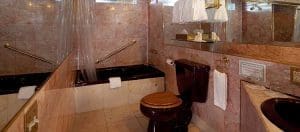 Standard Queen Bathroom- Kilauea Hotel
