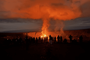 Kilauea Volcano eruption 2025. Photo courtesy of the Gaurdian.